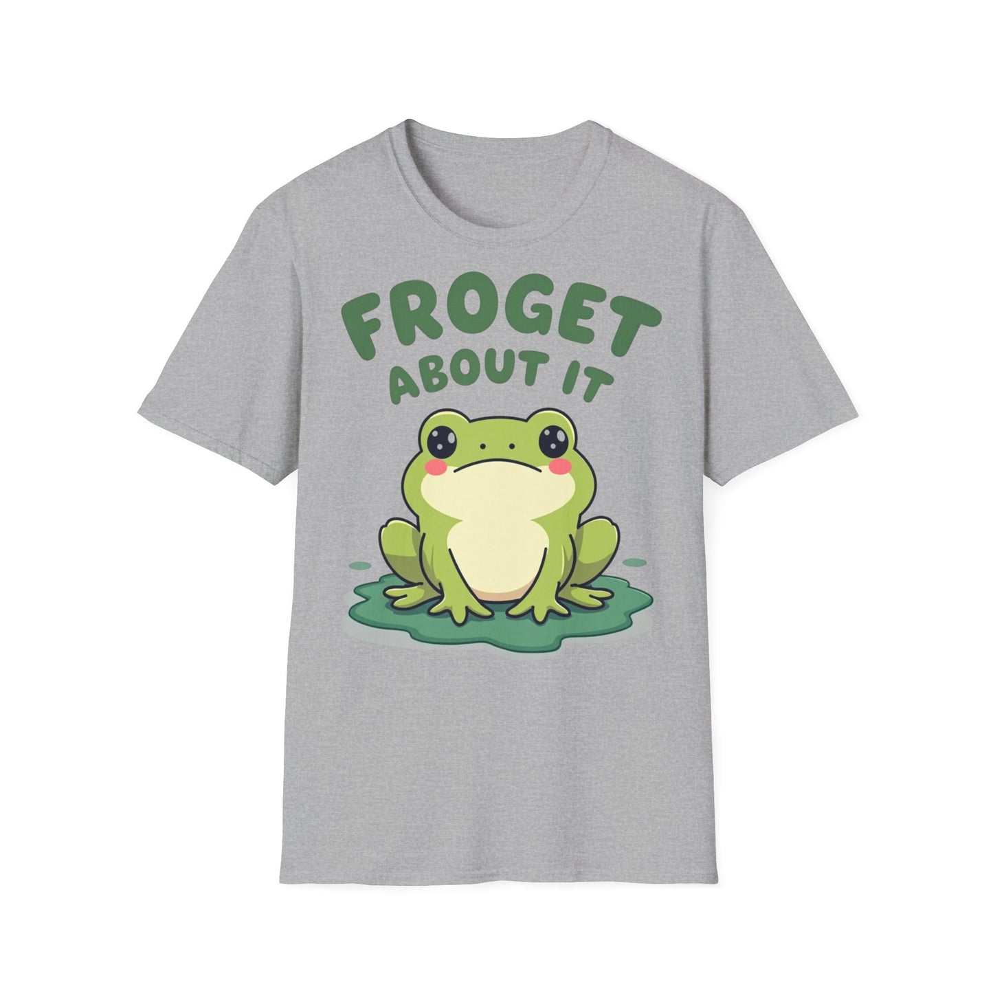 Froget About It T-Shirt - Cute Frog Design