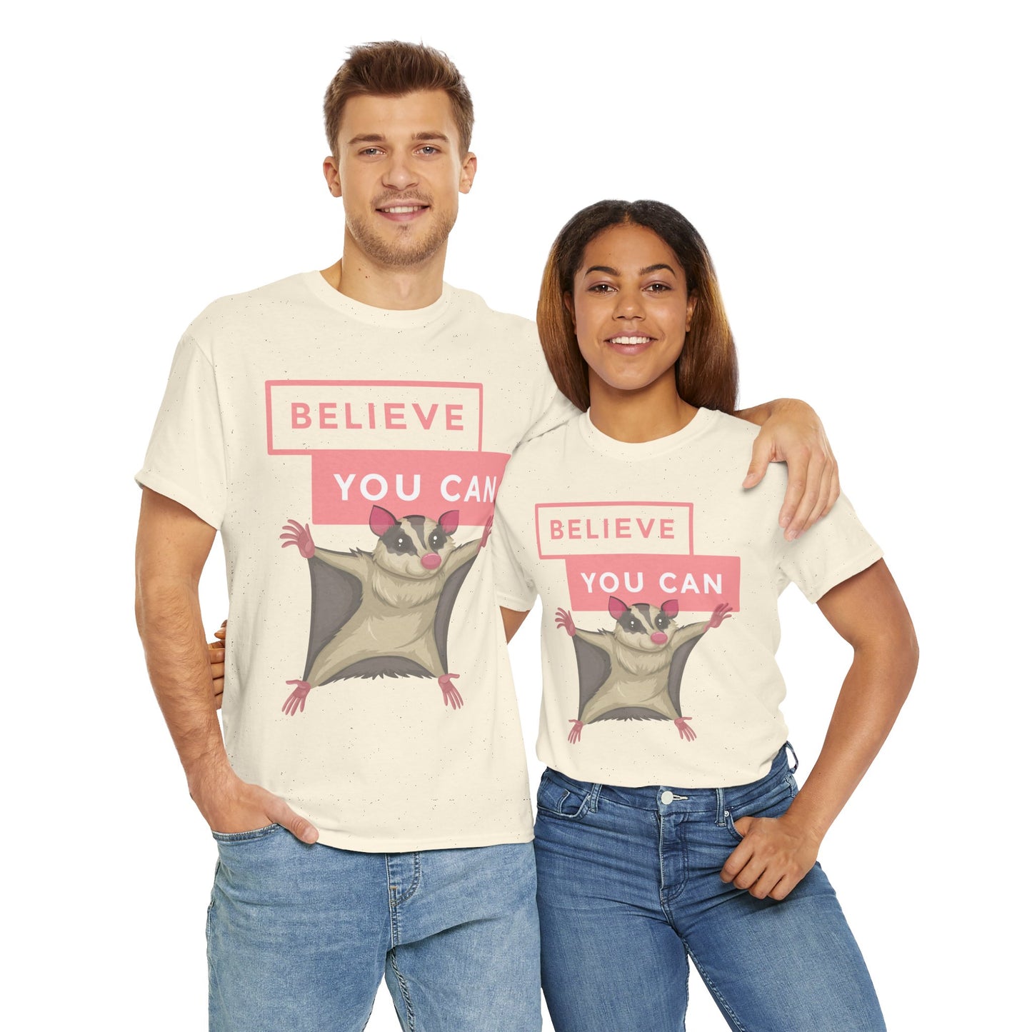 Flying Squirrel Motivational Tee