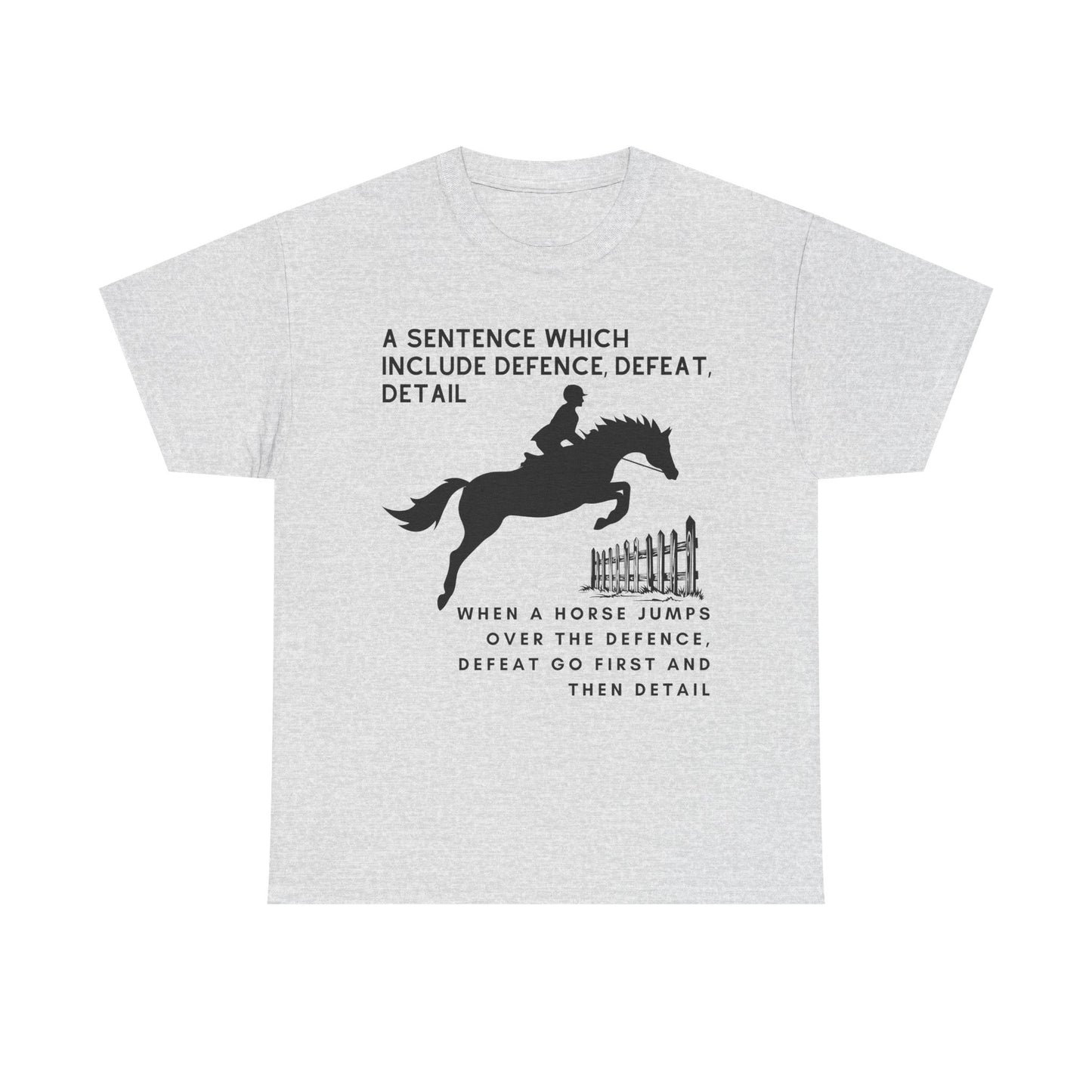 Defence, Defeat, Detail - Tee