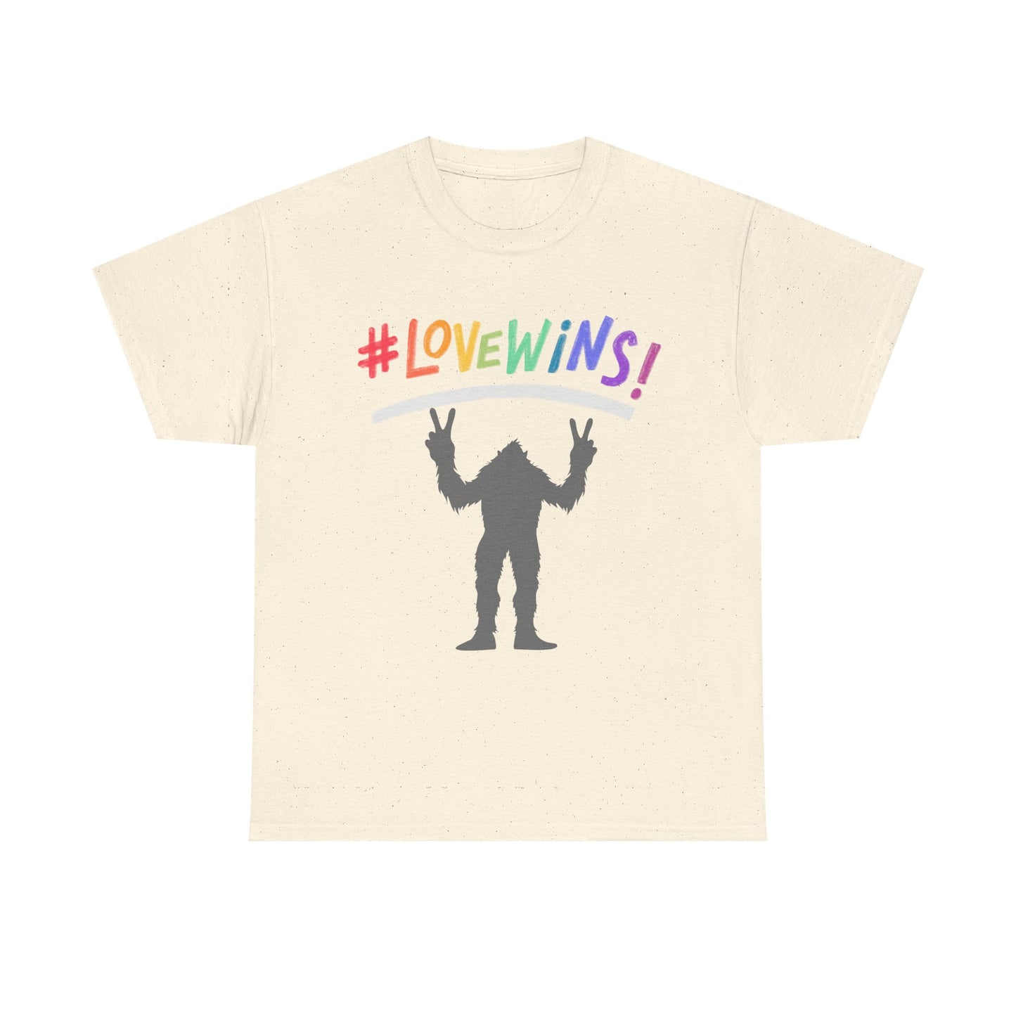 #LOVEWINS! Unisex Heavy Cotton Tee - Celebrate Love and Equality