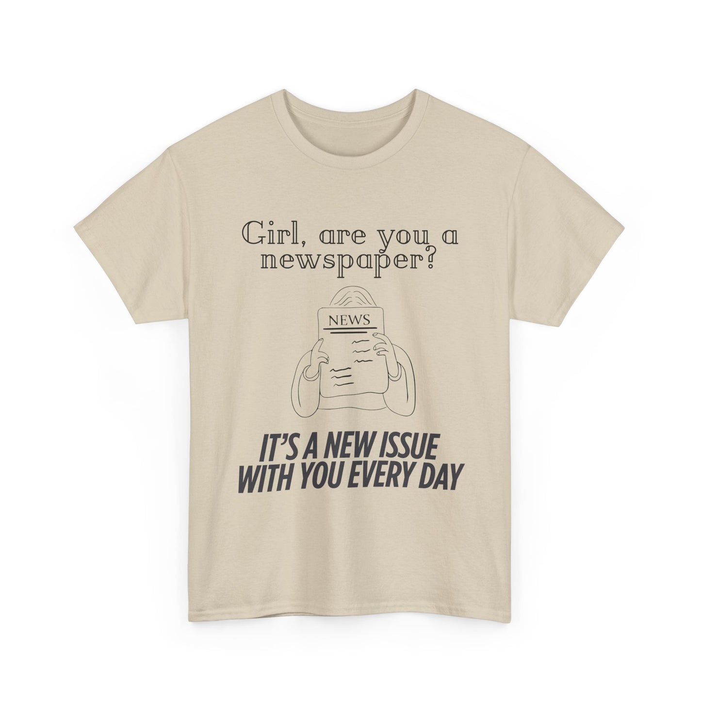 Are you a newpaper? - Tee