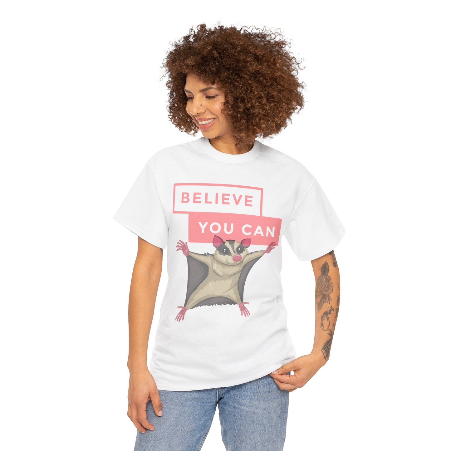 Flying Squirrel Motivational Tee