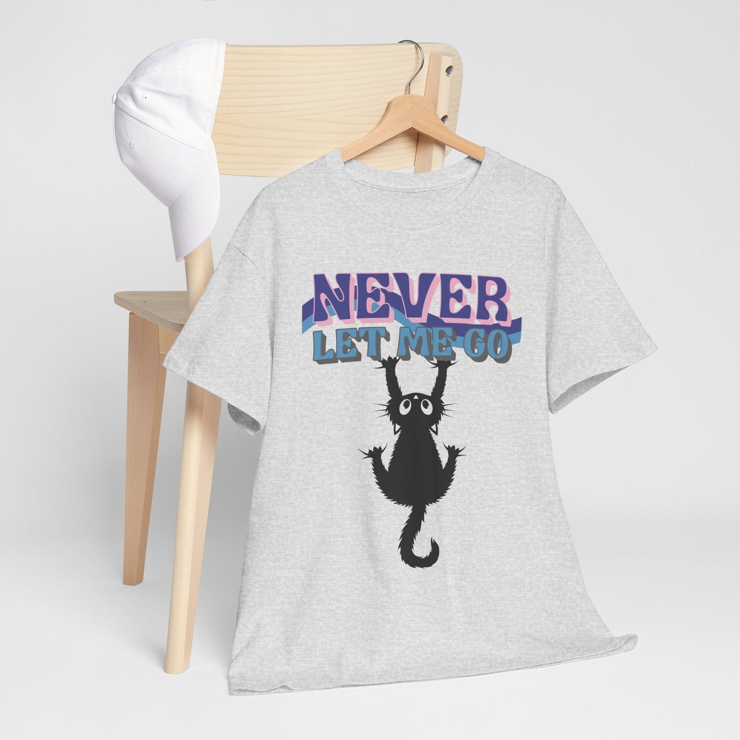 'Never Let Me Go' Cat Tee
