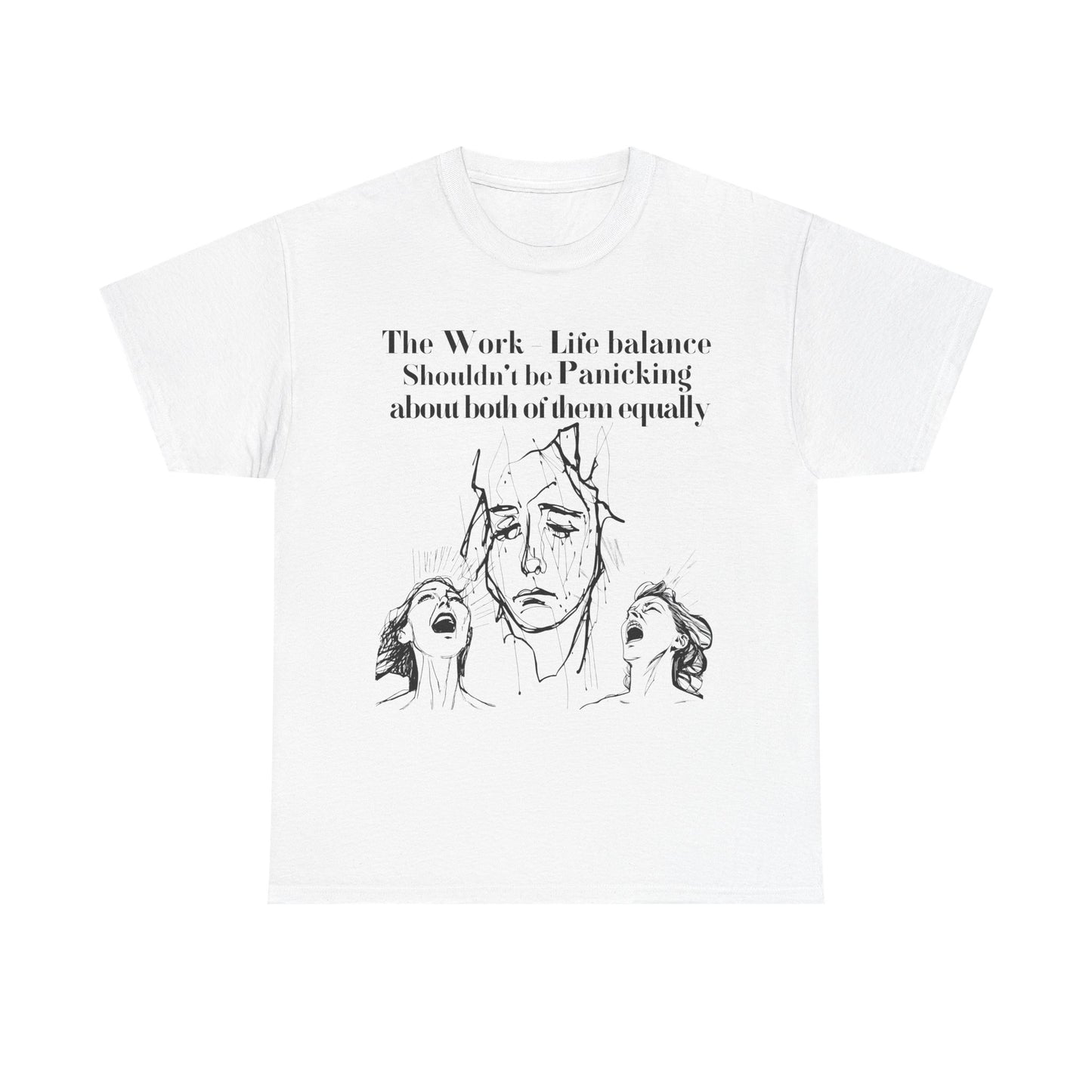 Work-Life Balance Graphic Tee