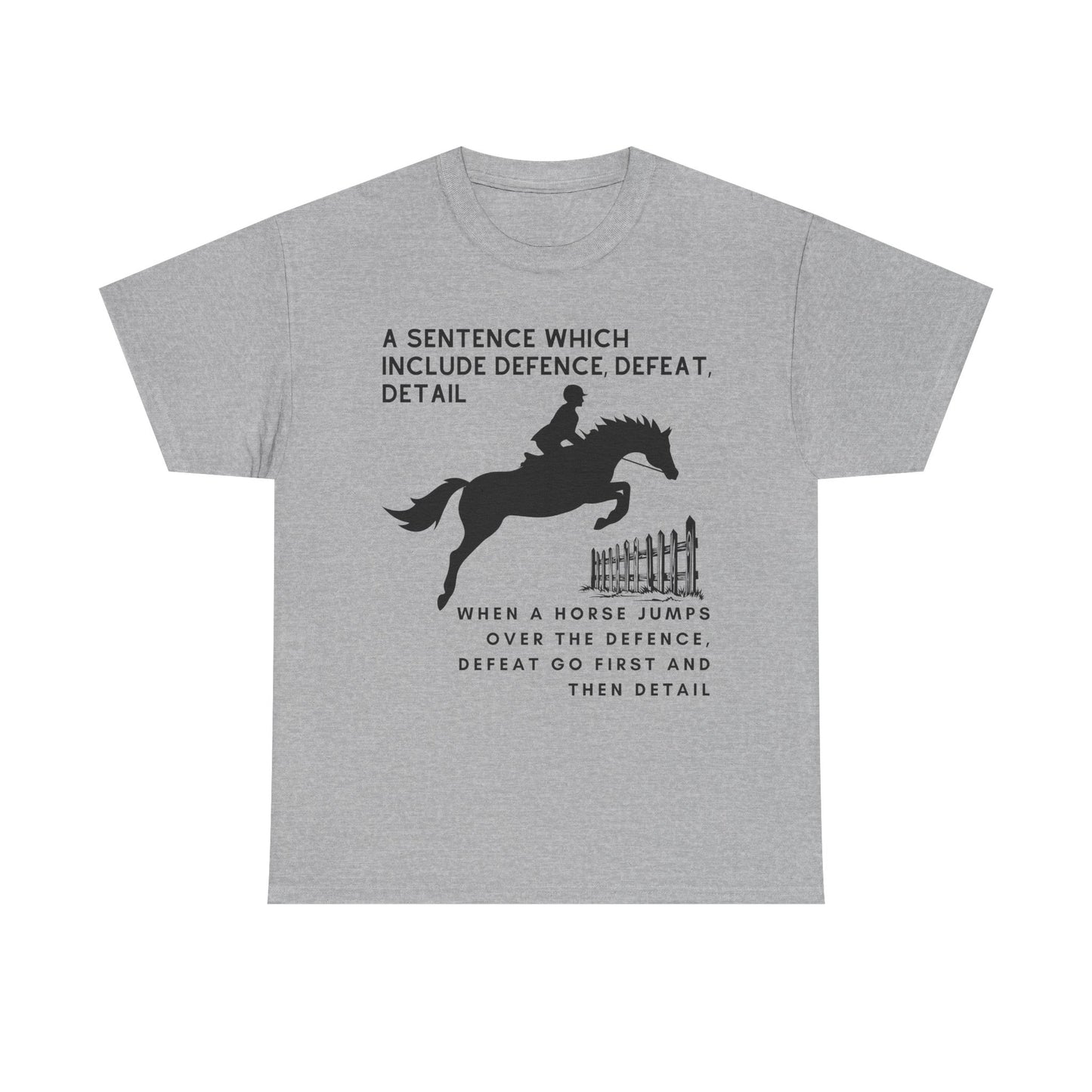 Defence, Defeat, Detail - Tee