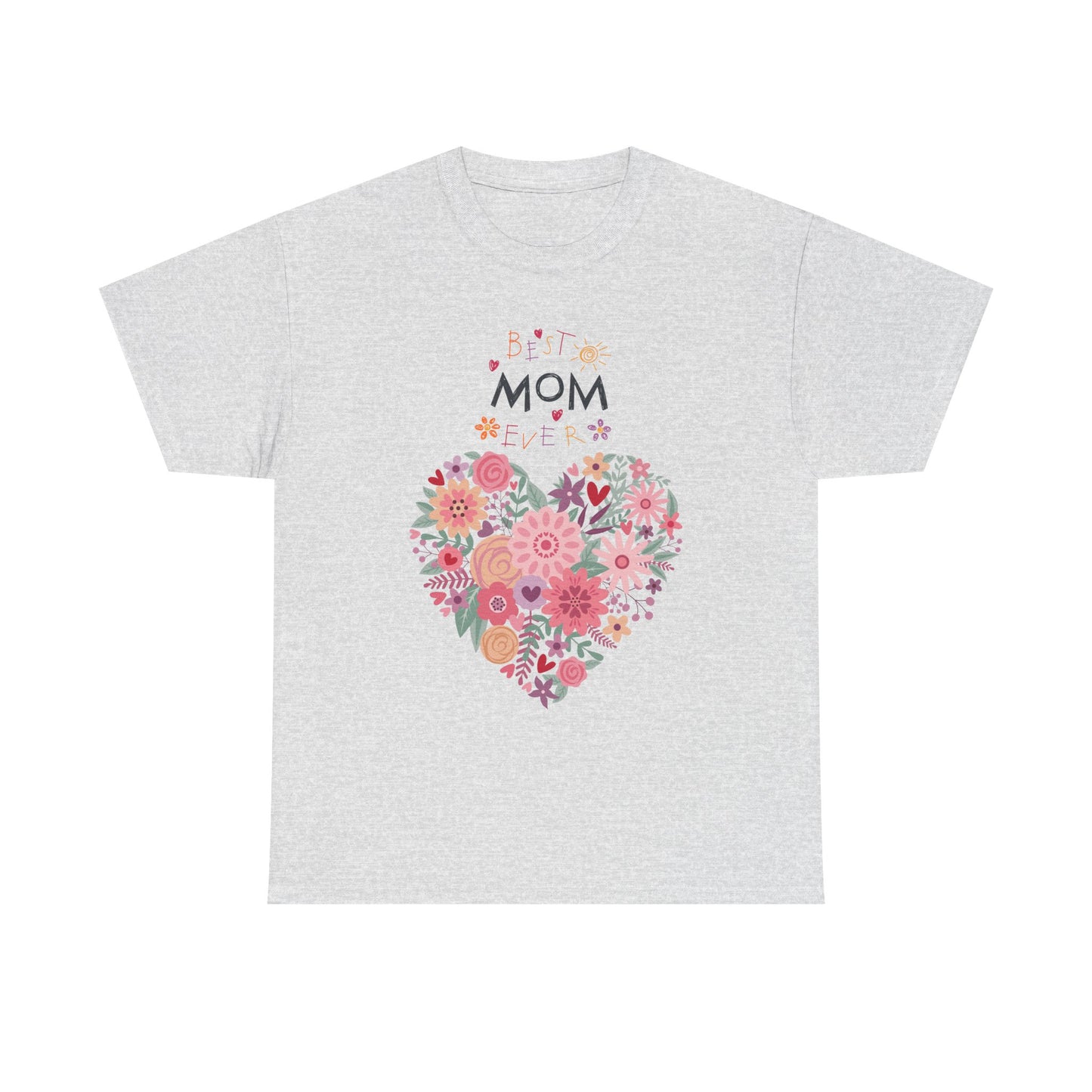 Best Mom Ever Women’s T-Shirt - Floral Apparel