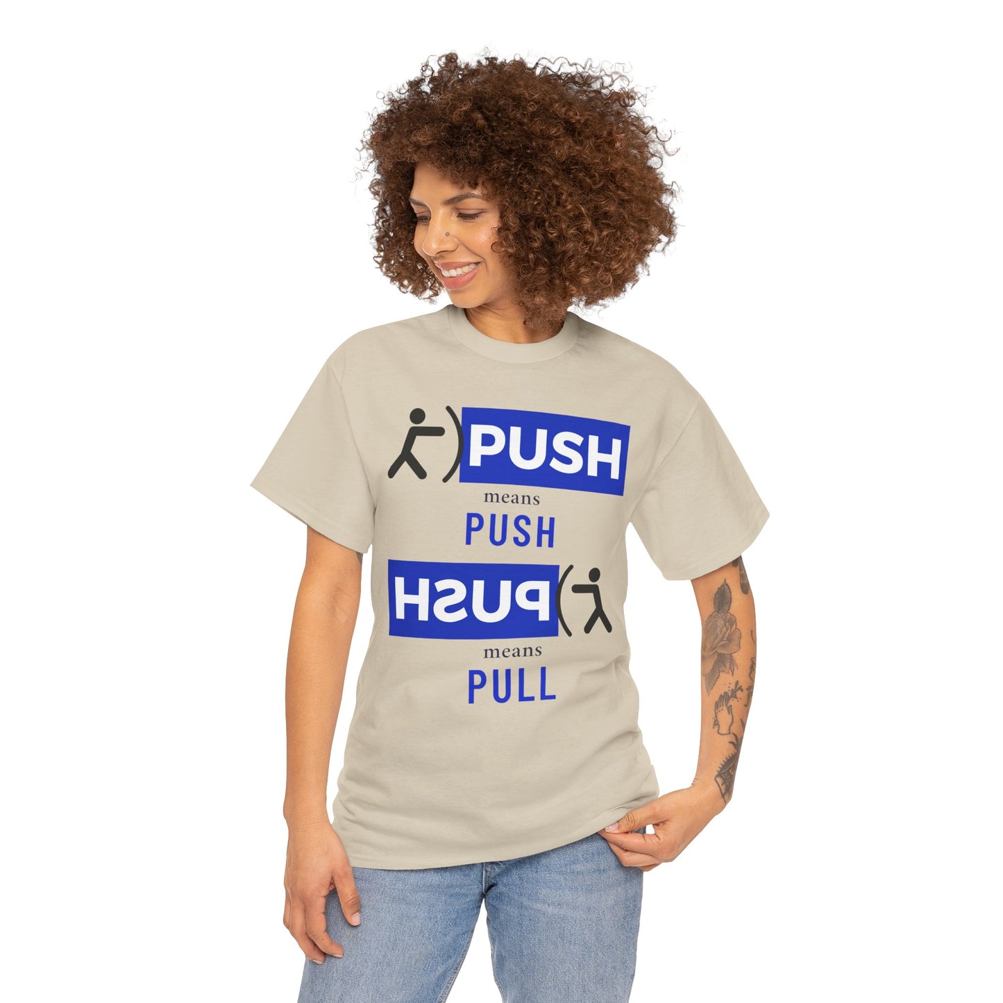 'Push or Pull' Tee