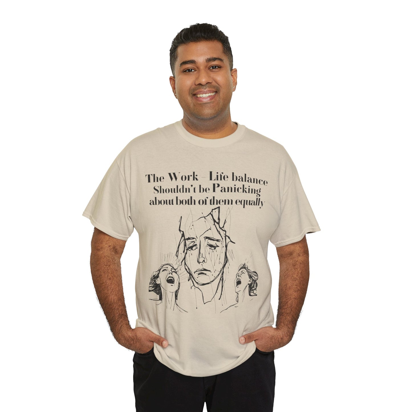 Work-Life Balance Graphic Tee