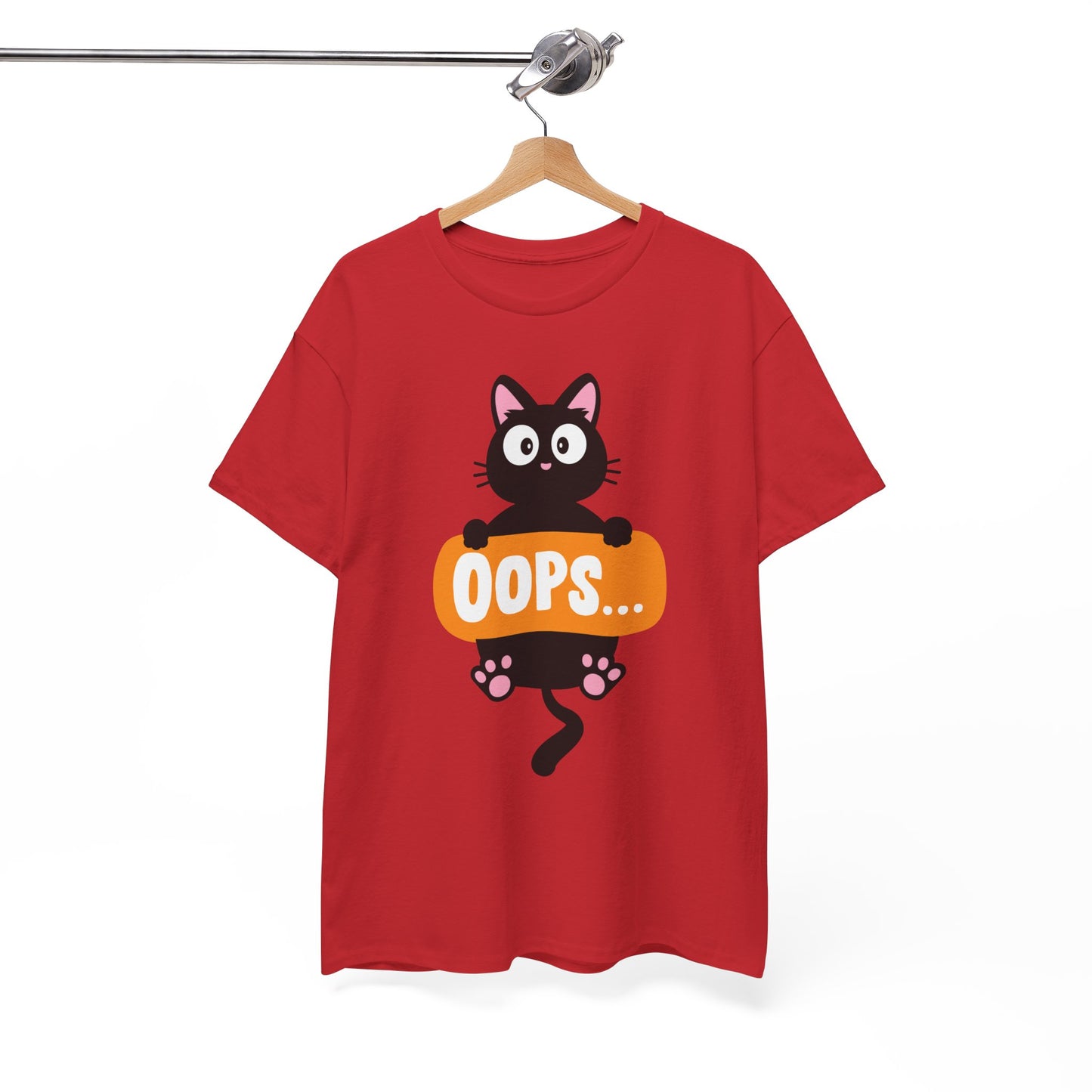 OOPS Cat Unisex Tee - Perfect for Cat Lovers