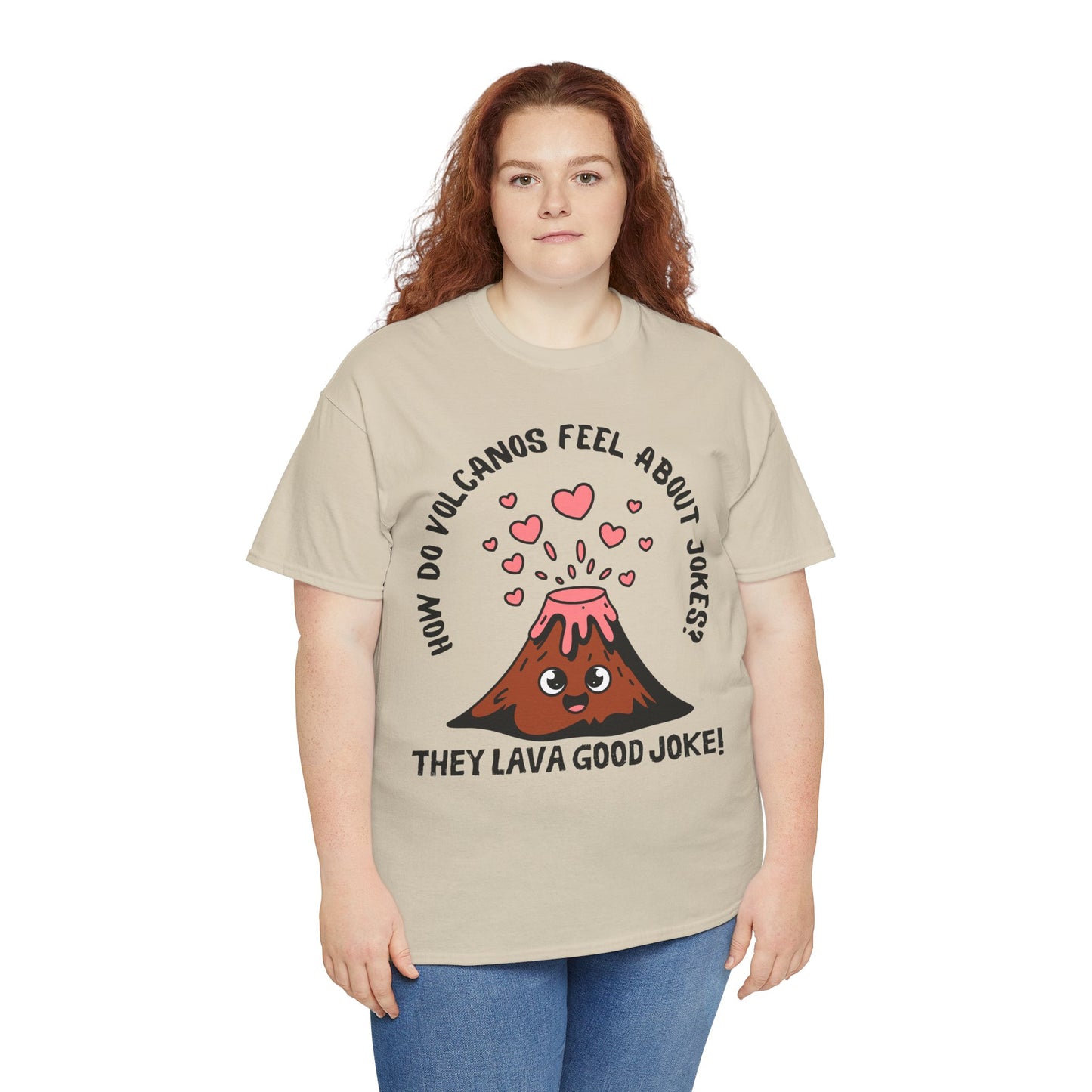 Volcano Joke Tee