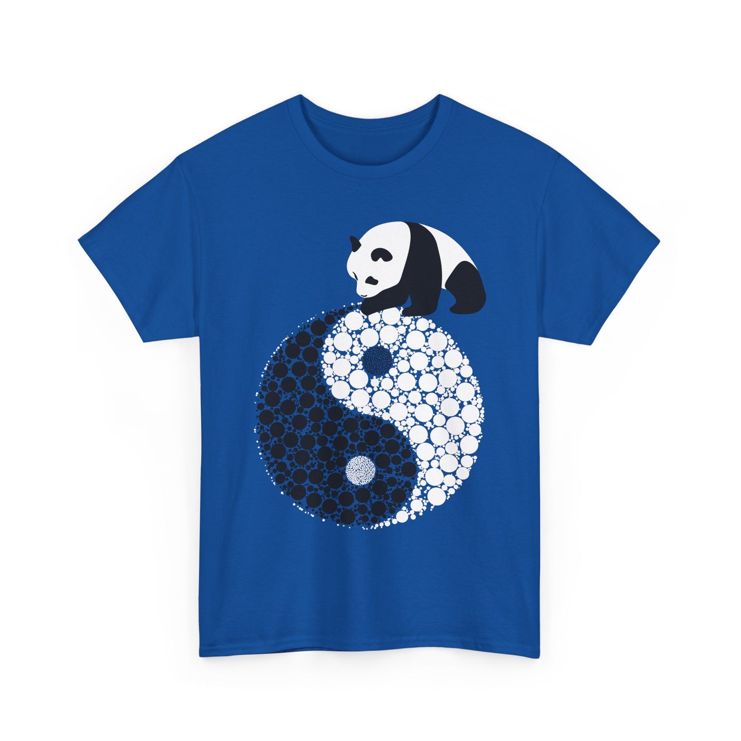 Panda Yin Yang Unisex Heavy Cotton Tee