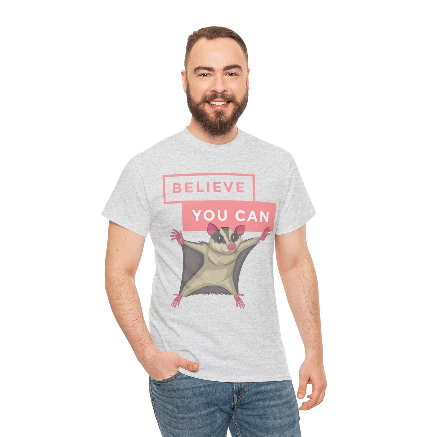 Flying Squirrel Motivational Tee