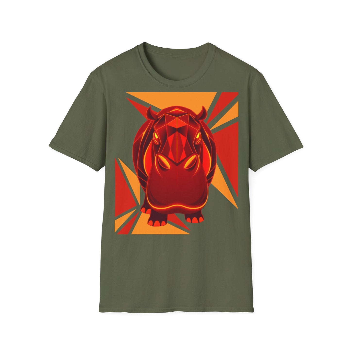 Geometric Rhino T-Shirt