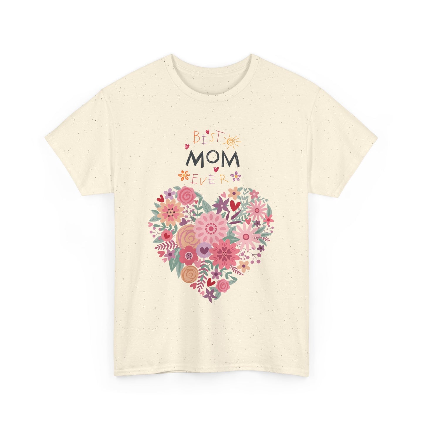 Best Mom Ever Women’s T-Shirt - Floral Apparel
