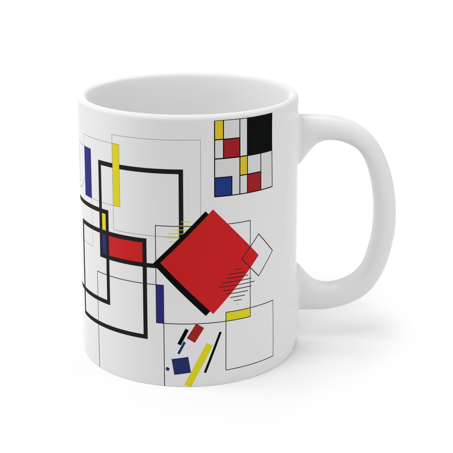 Art mug - 11oz & 15oz - Stylish Geometric Design