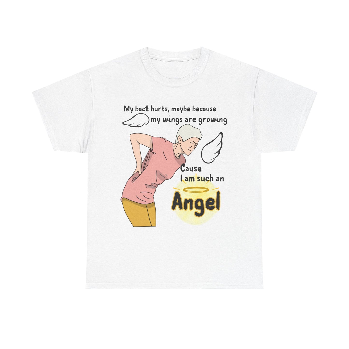 My Back Hurts, Cause I Am Such an Angel