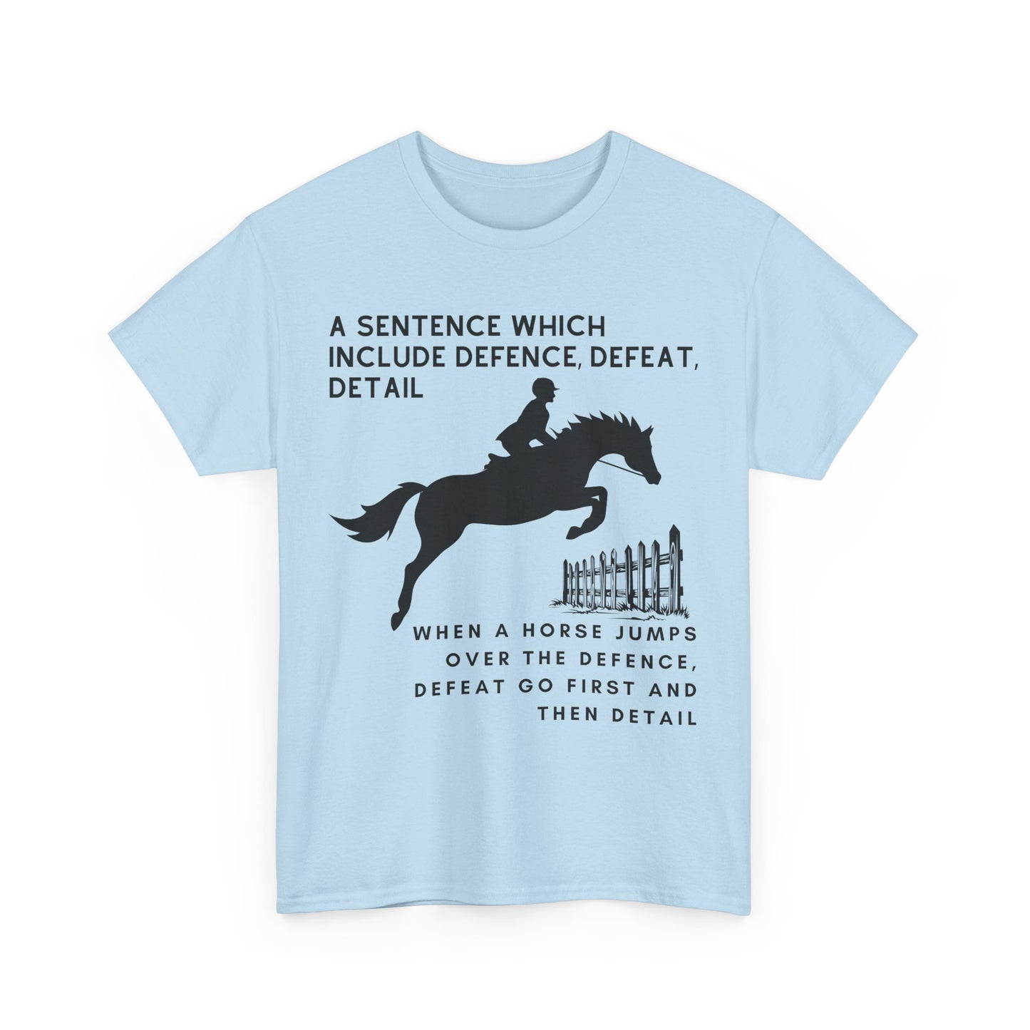 Defence, Defeat, Detail - Tee