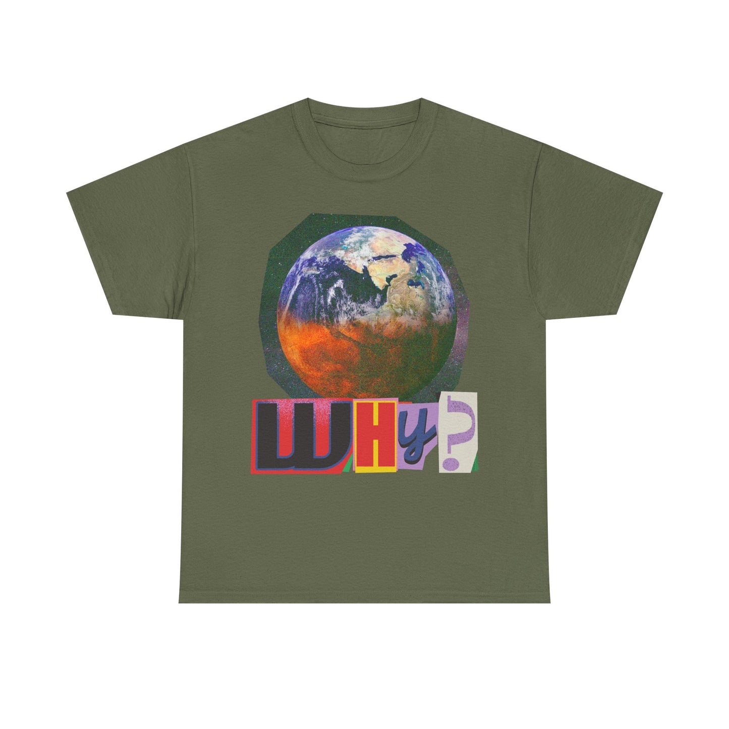 Why? - Earth Graphic T-Shirt