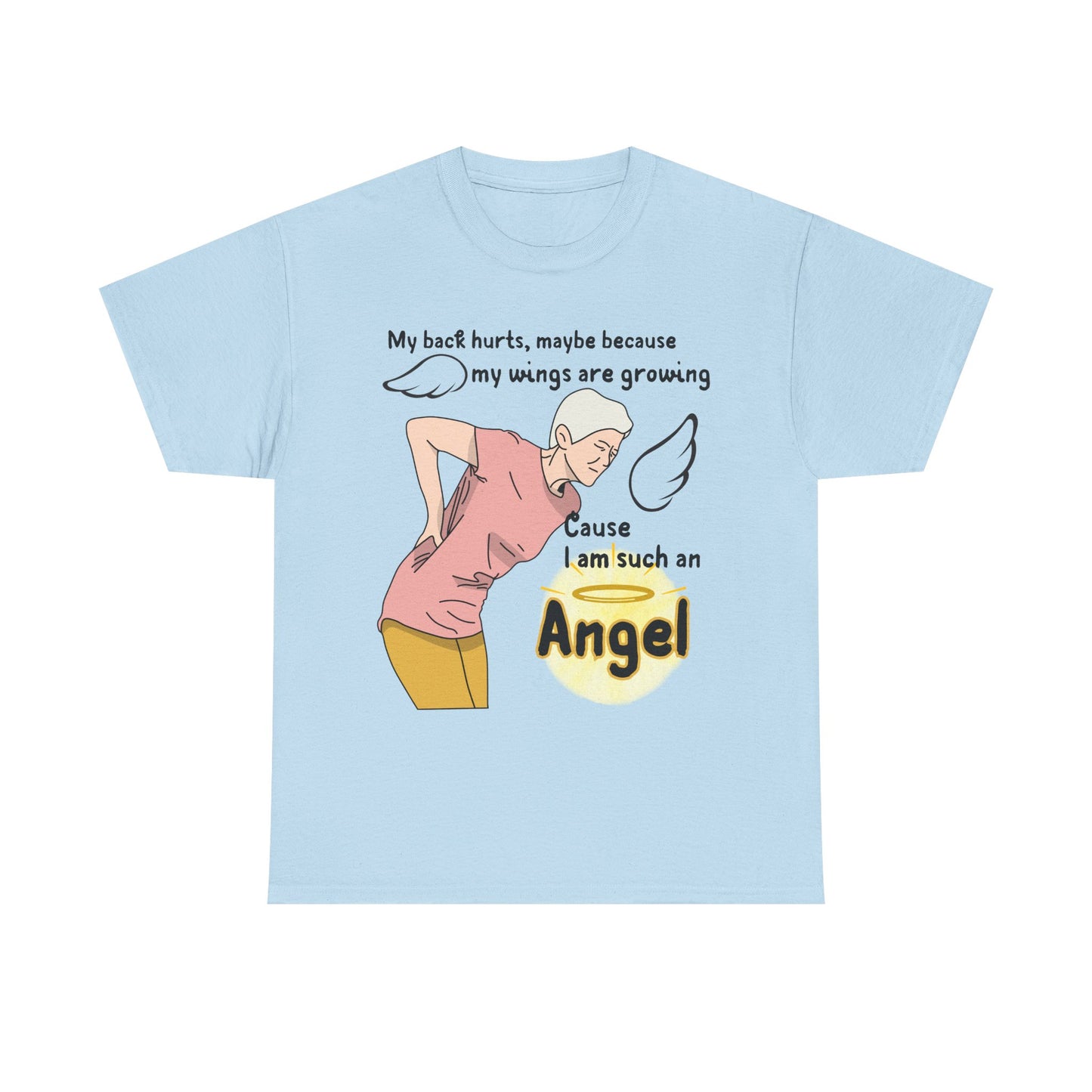 My Back Hurts, Cause I Am Such an Angel