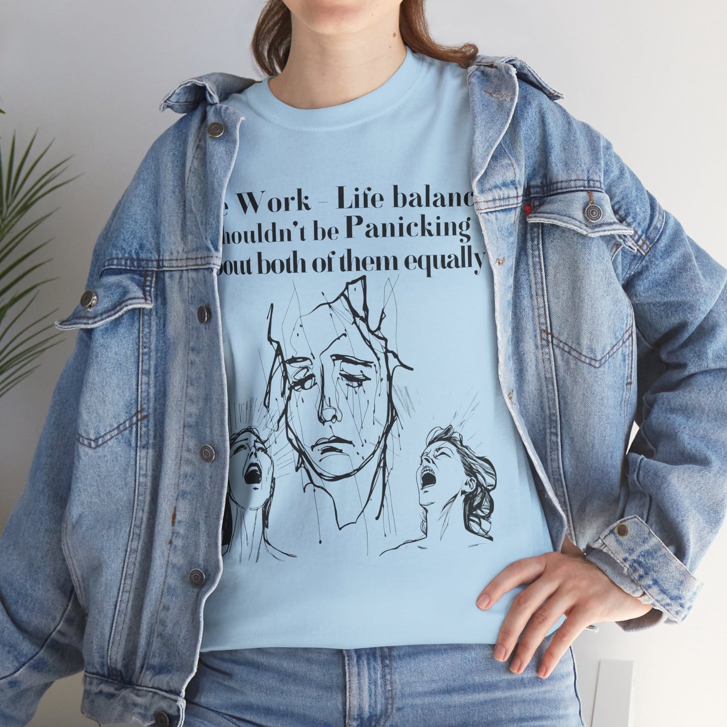Work-Life Balance Graphic Tee
