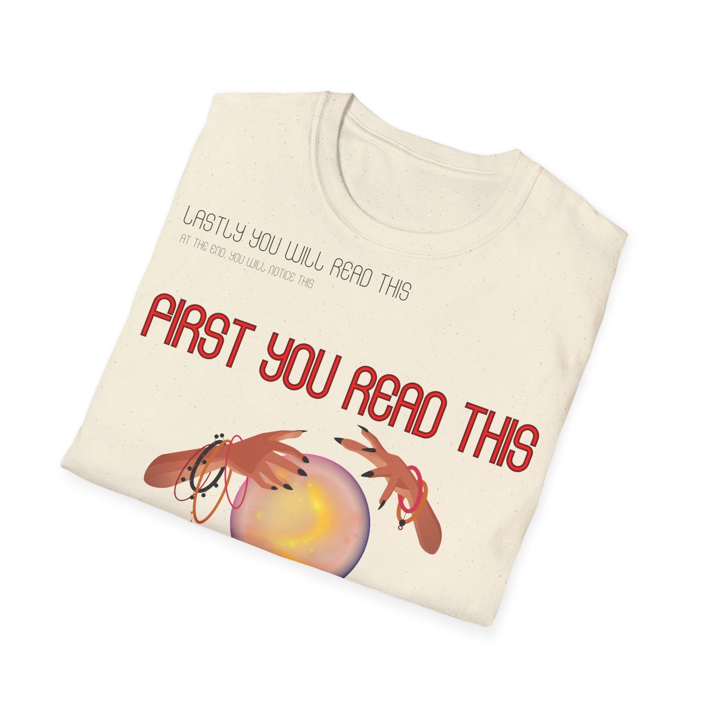 Unisex Softstyle T-Shirt - Future Teller Design