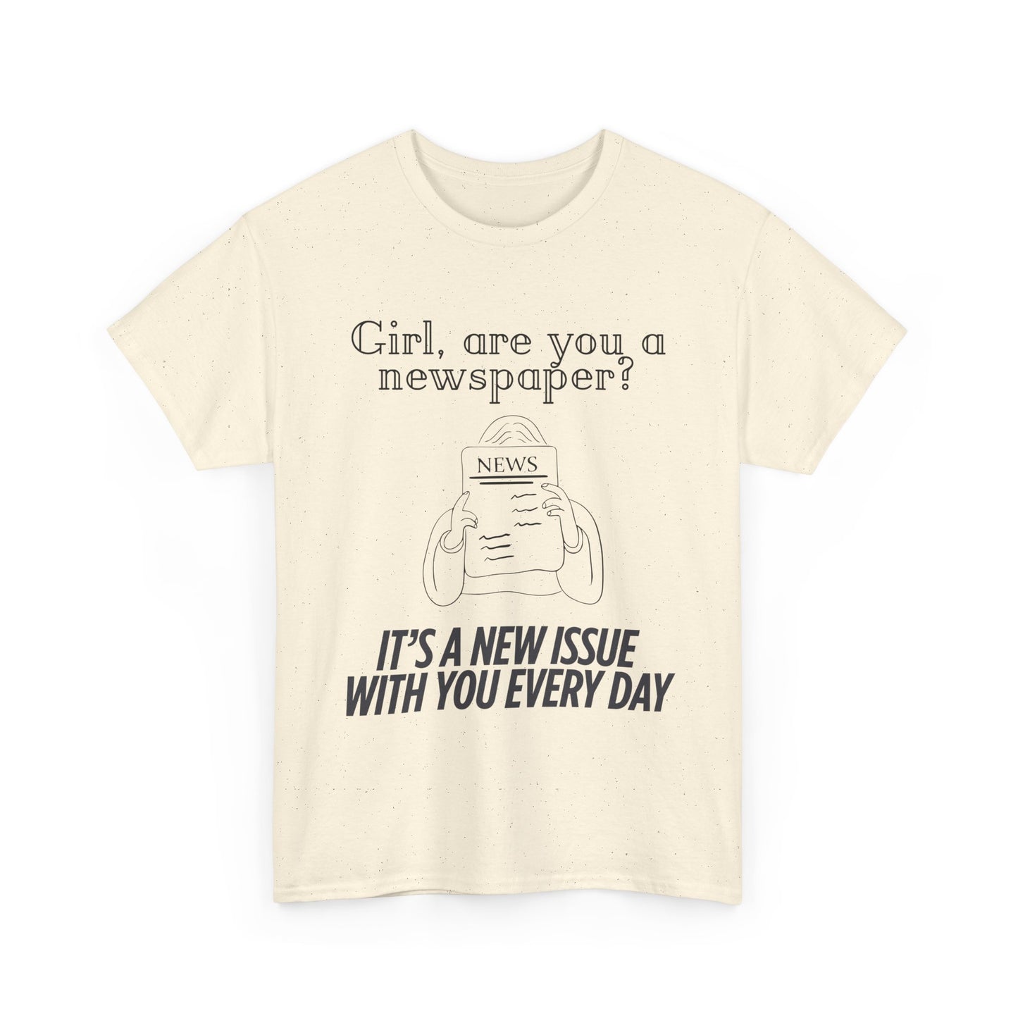 Are you a newpaper? - Tee