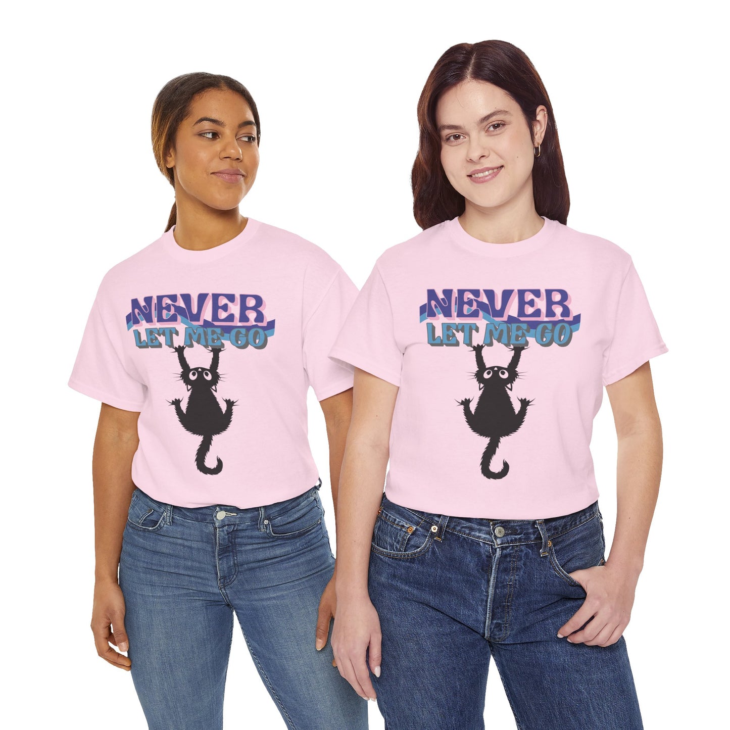 'Never Let Me Go' Cat Tee