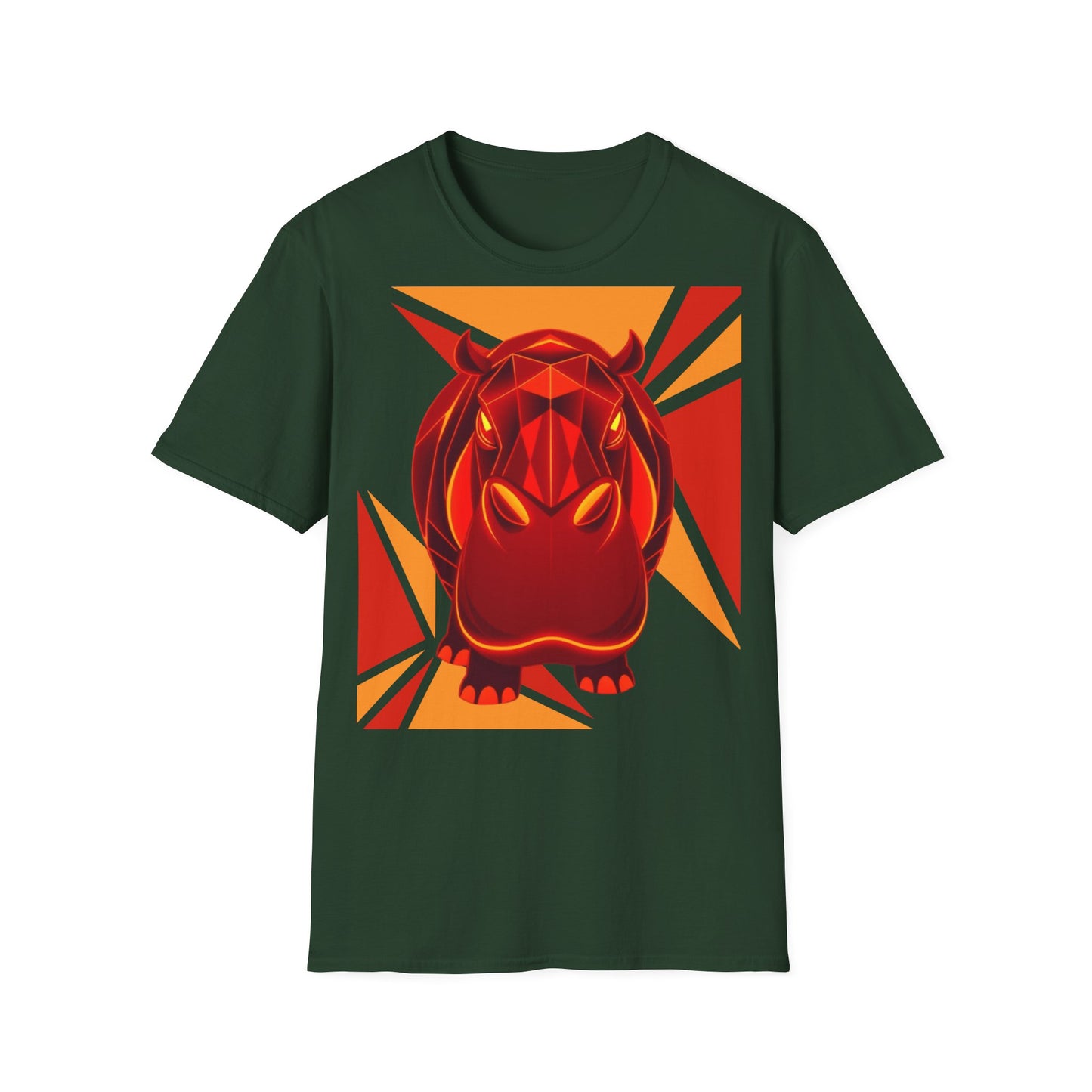 Geometric Rhino T-Shirt