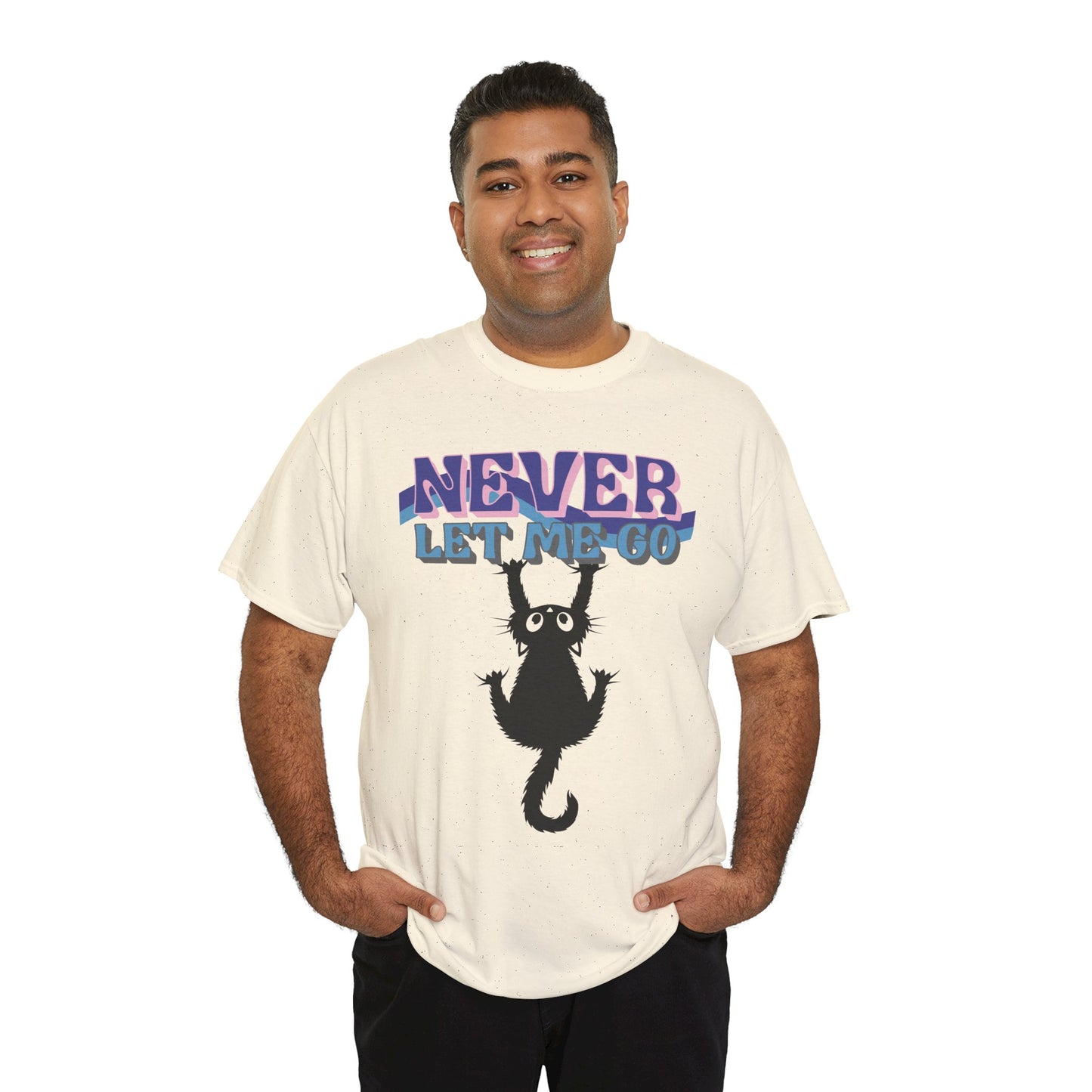 'Never Let Me Go' Cat Tee