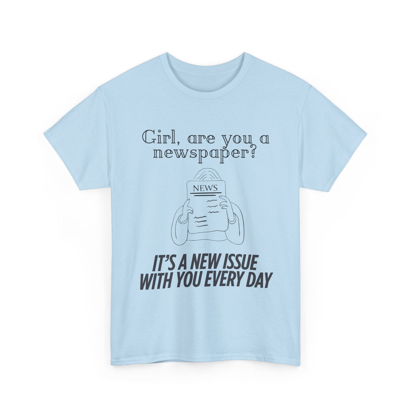 Are you a newpaper? - Tee