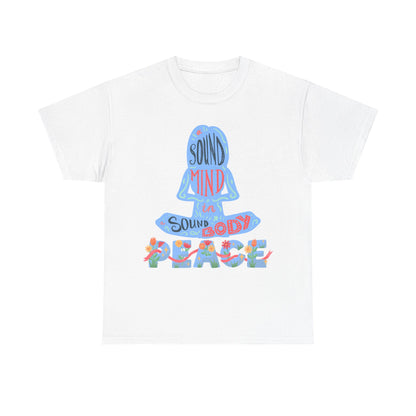 Mindful Meditation Tee, Mindfulness Apparel, Yoga Gift