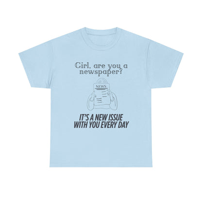 Are you a newpaper? - Tee