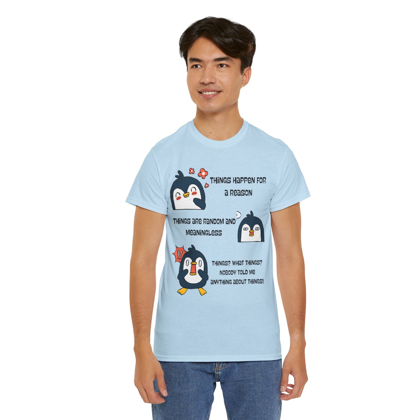 Penguin Things - Funny Graphic Tee, Gift for Friends