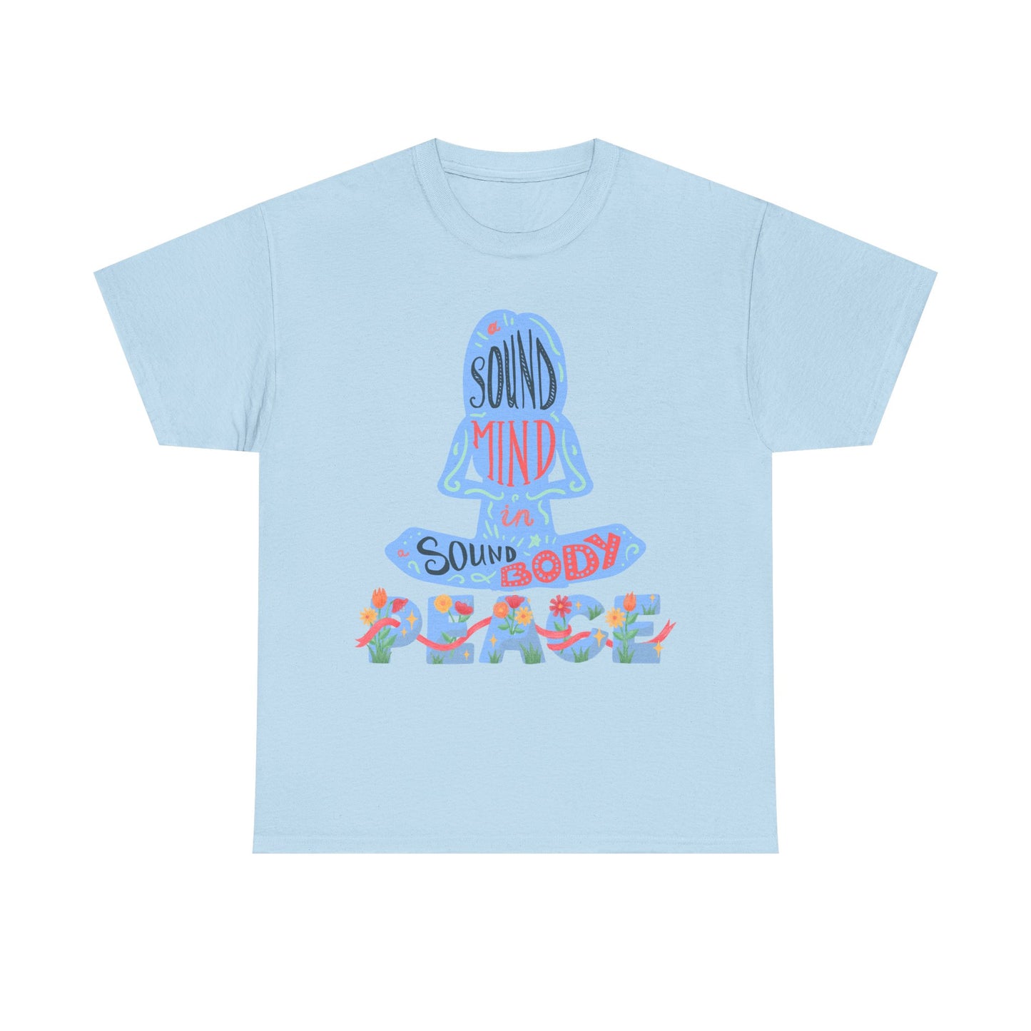 Mindful Meditation Tee, Mindfulness Apparel, Yoga Gift