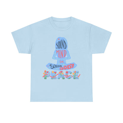 Mindful Meditation Tee, Mindfulness Apparel, Yoga Gift