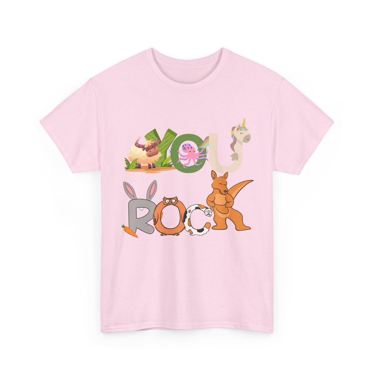 You Rock  - Fun Animal Design, Gift for Kids, Encouragement Tee