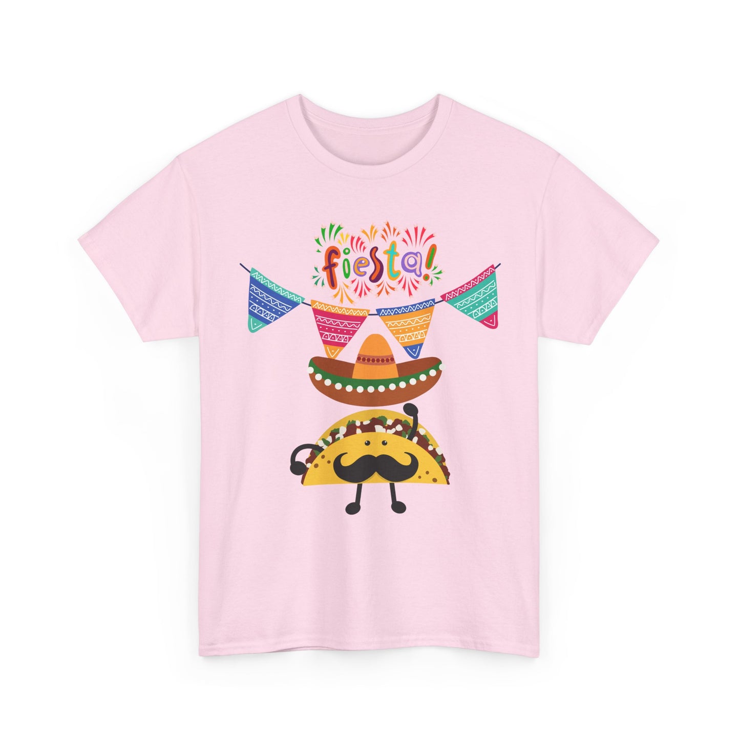 Fiesta Taco Party Tee, Taco Lover Gift, Celebration Apparel, Party Wear