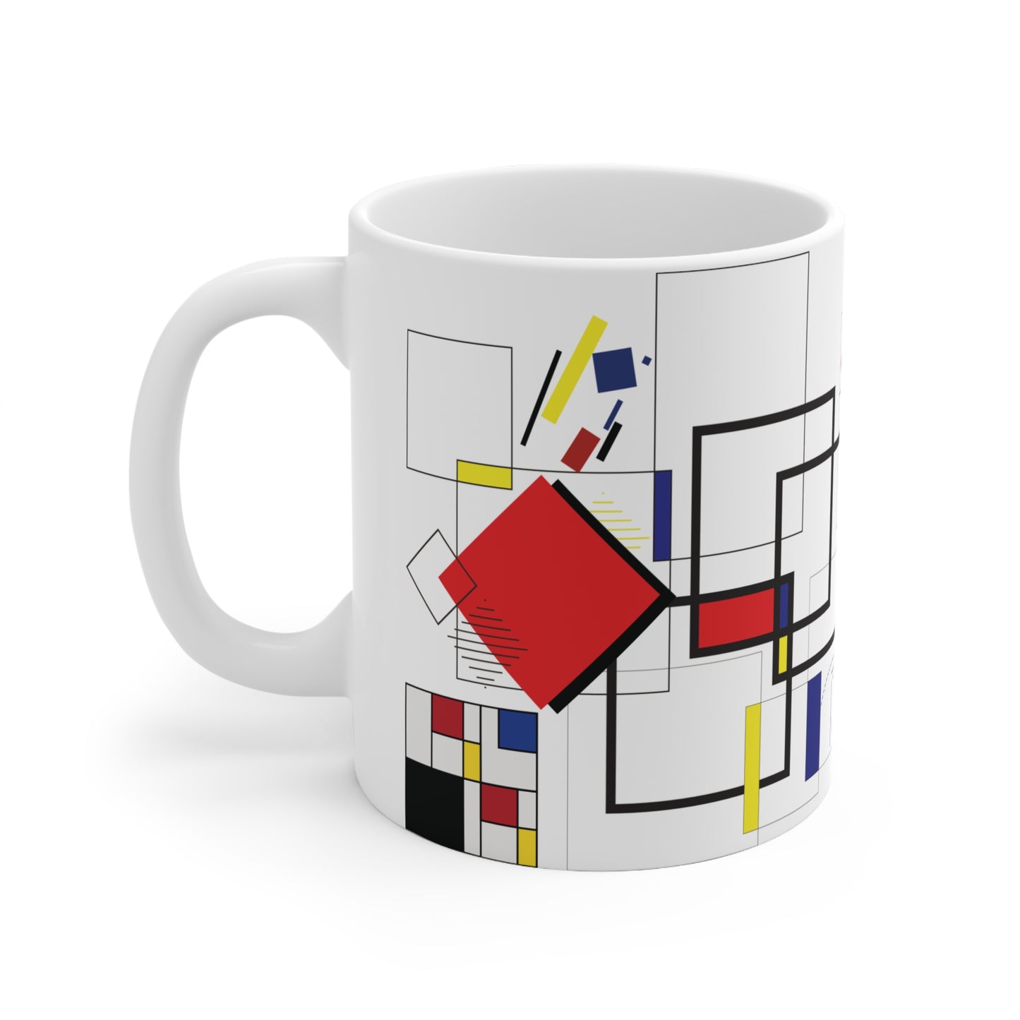 Art mug - 11oz & 15oz - Stylish Geometric Design
