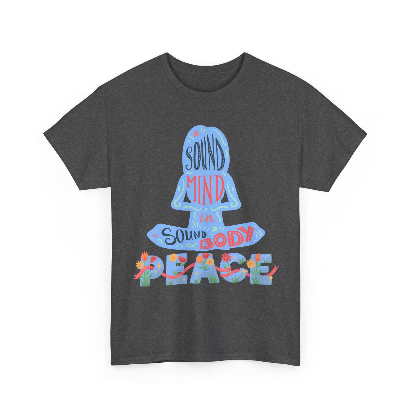 Mindful Meditation Tee, Mindfulness Apparel, Yoga Gift