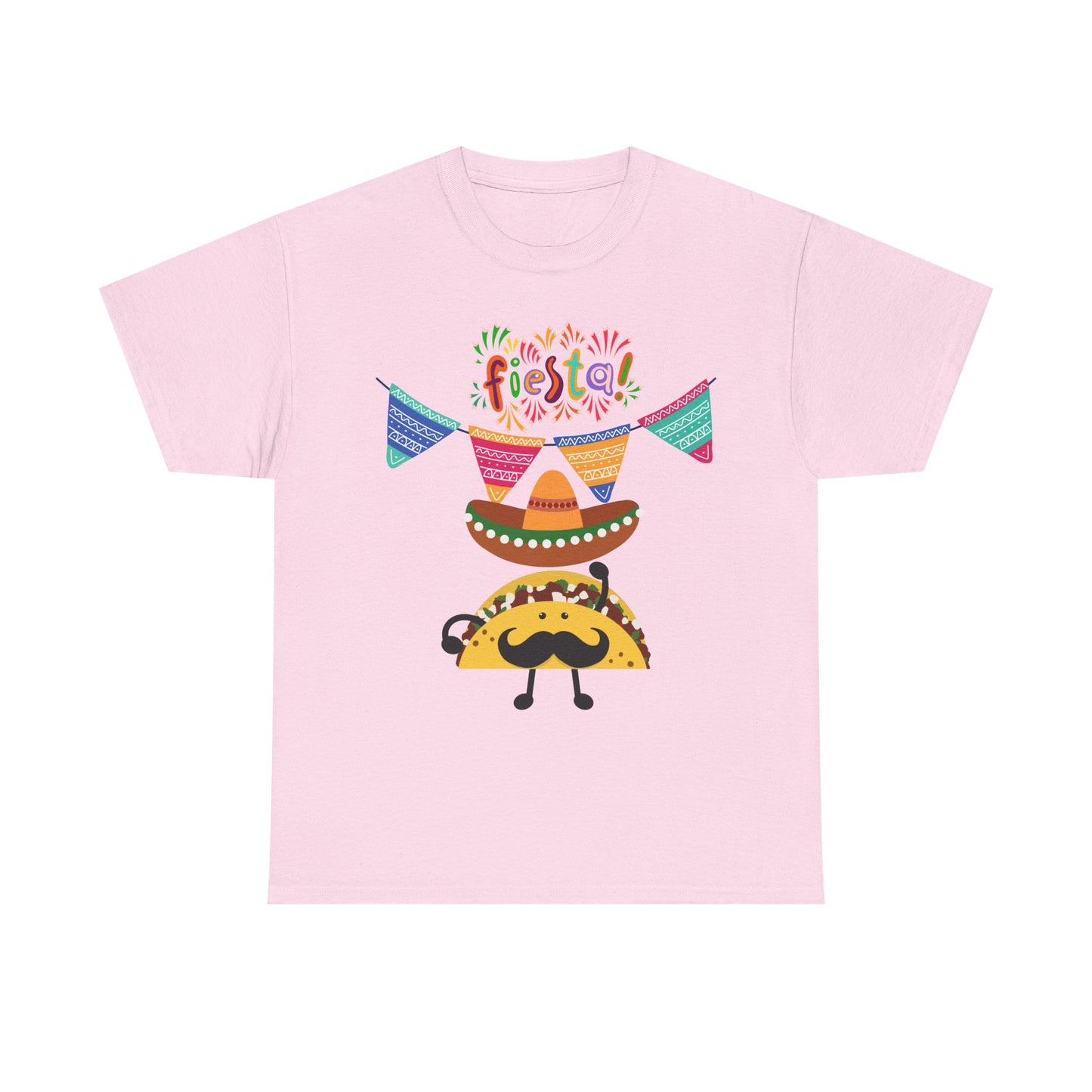 Fiesta Taco Party Tee, Taco Lover Gift, Celebration Apparel, Party Wear