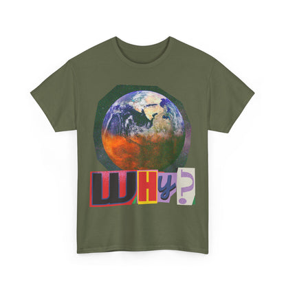 Why? - Earth Graphic T-Shirt