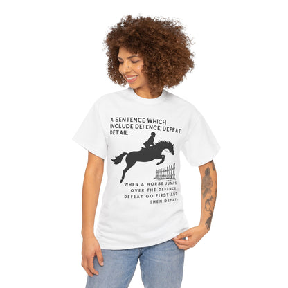 Defence, Defeat, Detail - Tee
