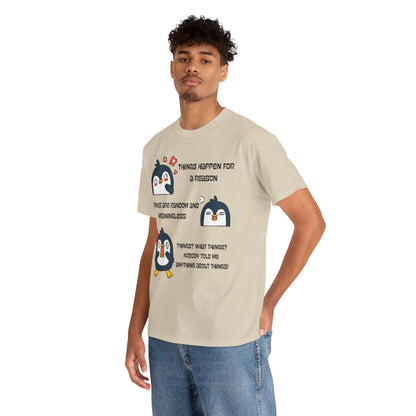 Penguin Things - Funny Graphic Tee, Gift for Friends
