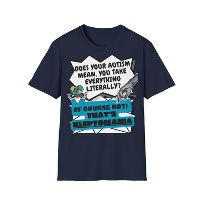 Autistic joke T-Shirt Design | Unisex Tee