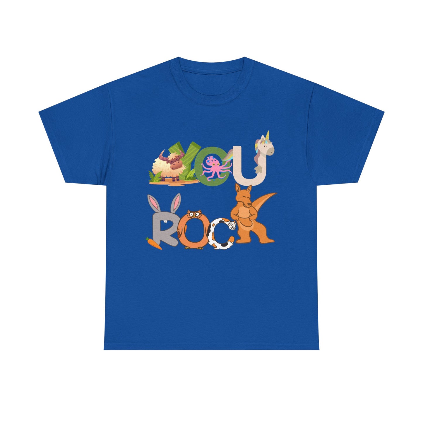You Rock  - Fun Animal Design, Gift for Kids, Encouragement Tee