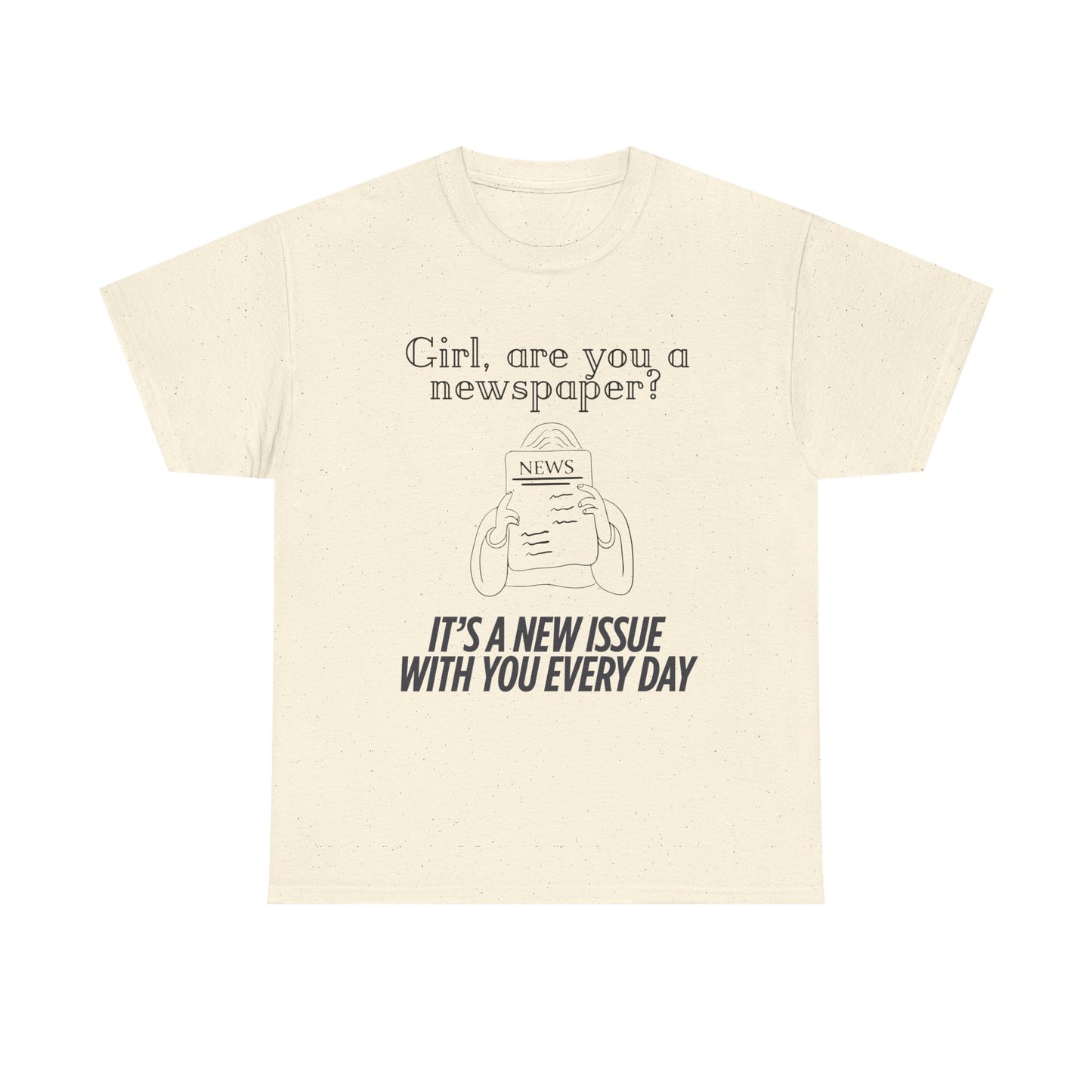 Are you a newpaper? - Tee