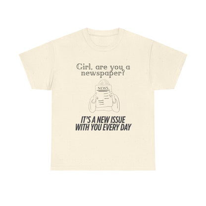 Are you a newpaper? - Tee