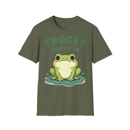 Froget About It T-Shirt - Cute Frog Design