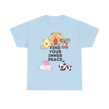 Find Your Inner Peace -Shirt for Animal Lovers