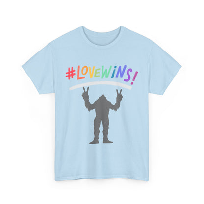 #LOVEWINS! Unisex Heavy Cotton Tee - Celebrate Love and Equality